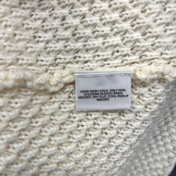 Apostrophe Cardigan Womens XL Beige Knit Sweater Sleeveless snap button pockets‎ - Picture 9 of 16